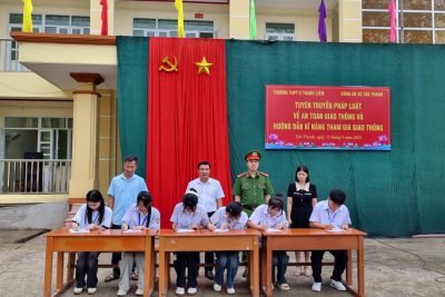 TUYÊN TRUYỀN PHÁP LUẬT VỀ AN TOÀN GIAO THÔNG VÀ HƯỚNG DẪN KỸ