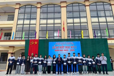 LỄ SƠ KẾT HỌC KỲ I NĂM HỌC 2025-2026